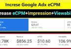 increase ecpm in google adx