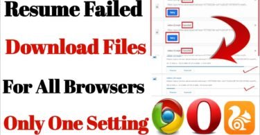 Resume Failed Download Chrome