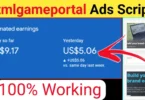 Htmlgameportal Ads Live Script For WordpressBlogger