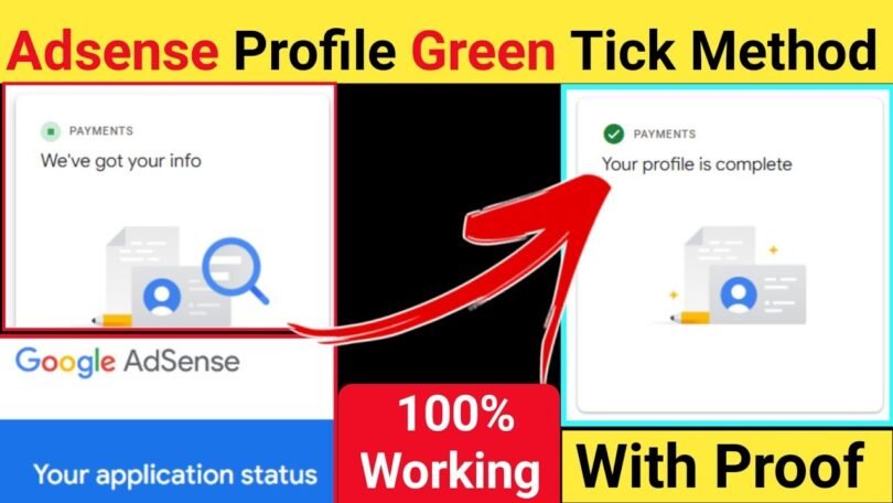 How To Complete Google Adsense Payment Profile