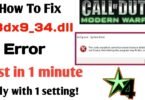 How To Fix D3dx9_34.dll Missing Error